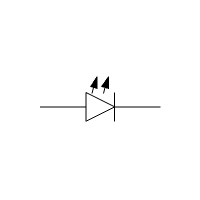 Diode LED (horizontal)