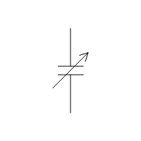 Condensador variable (vertical)