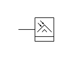 Detector de humo ionizante (derecha)