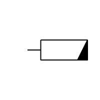 Luminaria fluorescente modular (derecha)