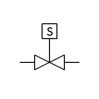 Válvula solenoide (arriba)