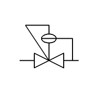 Pressure difference reducer