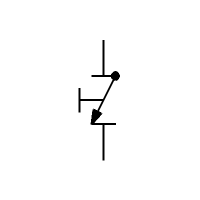 Stop check valve (left)