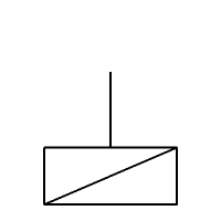 Surface fluorescent light (down)