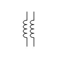 Bifilaire inductor (verticaal)